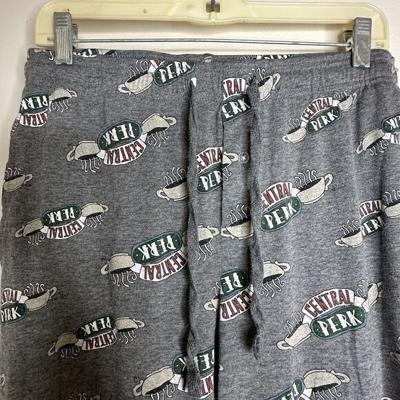 Friends Central Perk Pajama Lounge Pants Pockets Sleepwear 90s Y2K TV Show Small - Picture 3 of 12